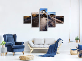 5-piece-canvas-print-frosted-dunes-and-shattered-peaks