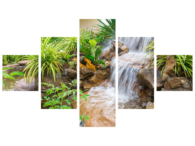 5-piece-canvas-print-garden-of-eden