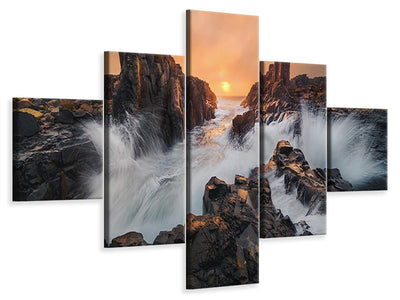5-piece-canvas-print-let-the-light-breaking-through