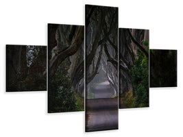 5-piece-canvas-print-magic-road