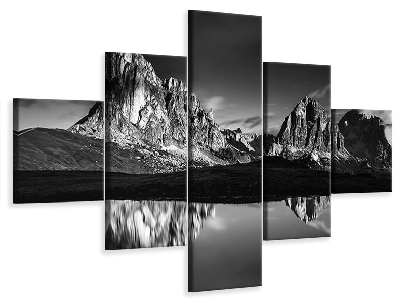 5-piece-canvas-print-morning-at-ra-gusela