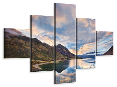 panoramic-canvas-print-the-seagulls-and-the-sea-at-sunrise