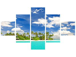 5-piece-canvas-print-my-island-ii