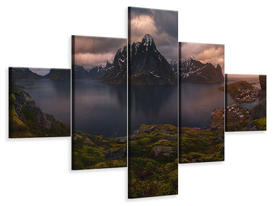 panoramic-canvas-print-the-seagulls-and-the-sea-at-sunrise