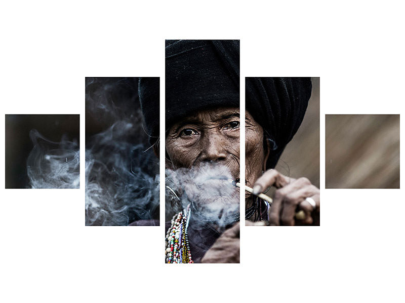 5-piece-canvas-print-smoking-ii