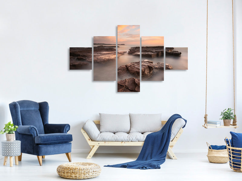 5-piece-canvas-print-summer-glow
