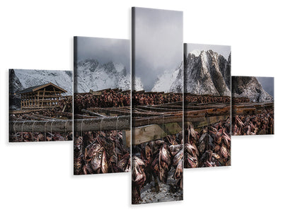 panoramic-canvas-print-the-seagulls-and-the-sea-at-sunrise
