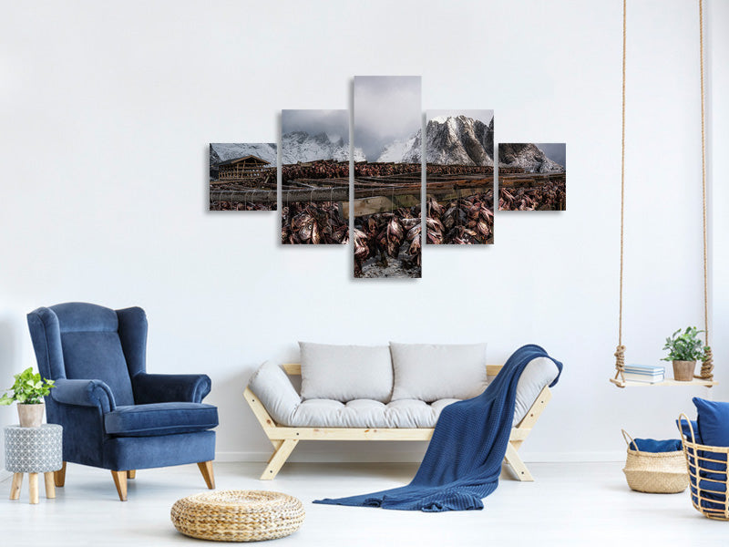 5-piece-canvas-print-taste-of-norway