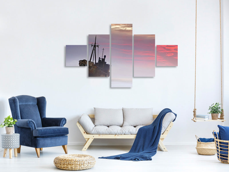 5-piece-canvas-print-the-dark-traveler-a