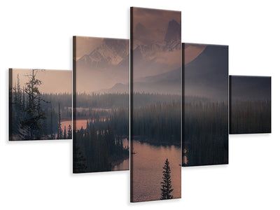 panoramic-canvas-print-the-seagulls-and-the-sea-at-sunrise