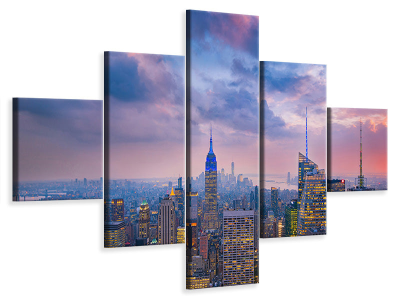 5-piece-canvas-print-top-of-the-rock