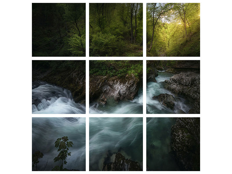 9-piece-canvas-print-gorge-i