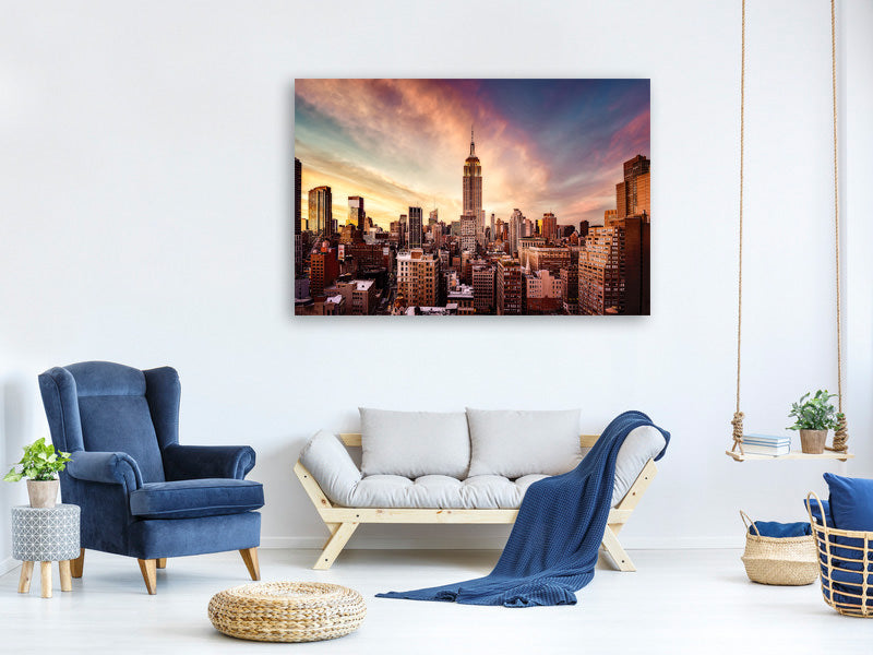 canvas-print-midtown-sunset