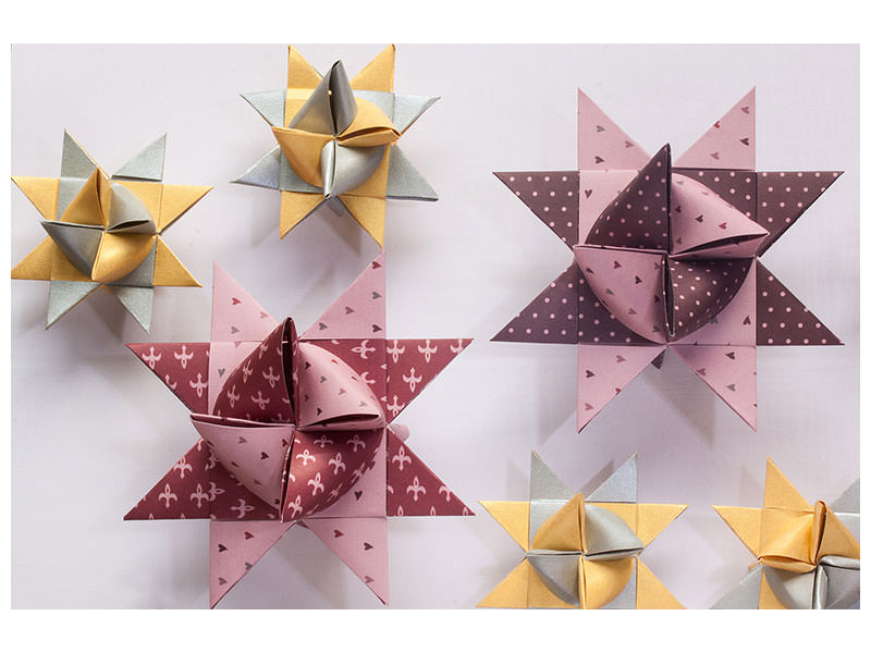 canvas-print-origami-colorful-stars