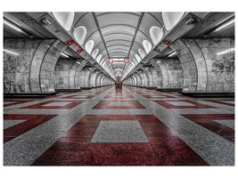 canvas-print-prague-metro