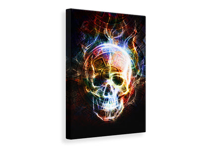 canvas-print-psychedelic-skull