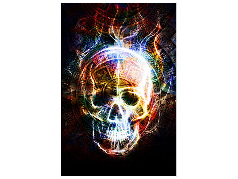 canvas-print-psychedelic-skull
