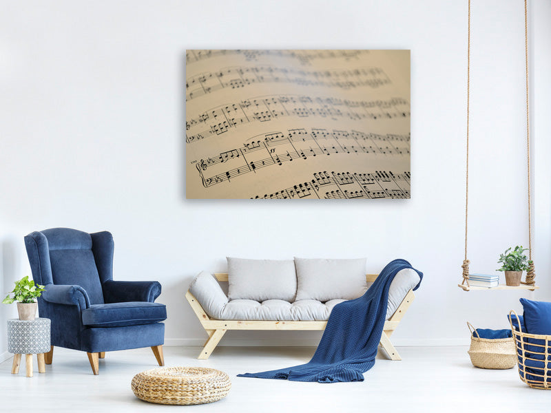 canvas-print-the-music-notes