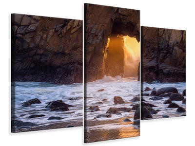 panoramic-canvas-print-the-seagulls-and-the-sea-at-sunrise
