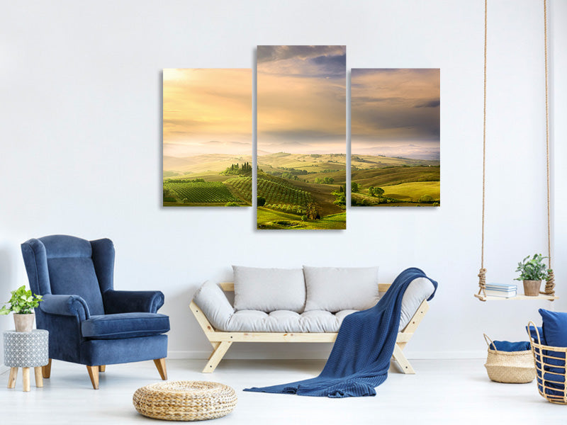 modern-3-piece-canvas-print-podere-belvedere-sunrise