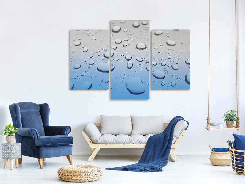 modern-3-piece-canvas-print-raindrop-in-xxl