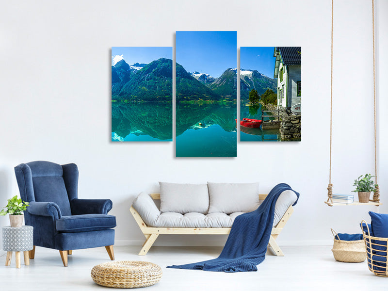 modern-3-piece-canvas-print-the-glacier-lake
