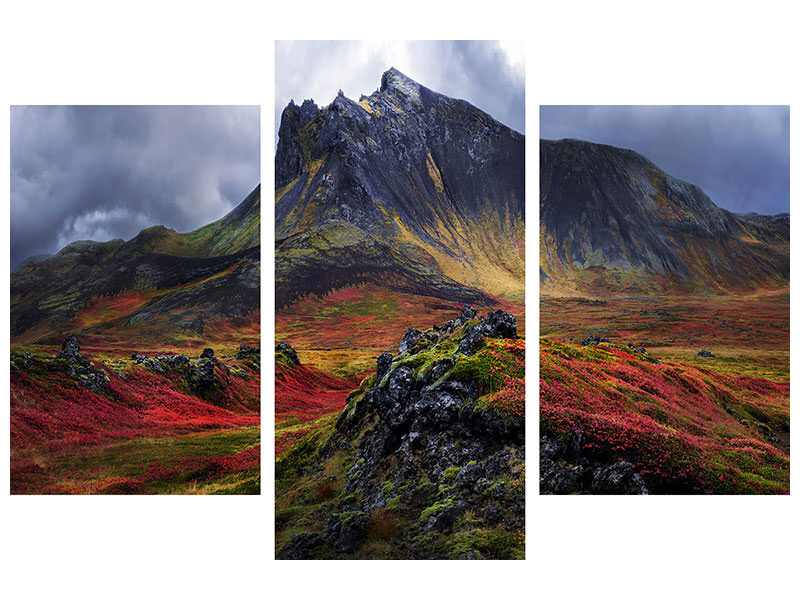 modern-3-piece-canvas-print-the-lady-of-snaefellsnes