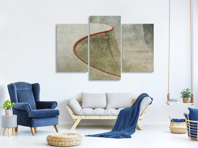 modern-3-piece-canvas-print-the-red-curve