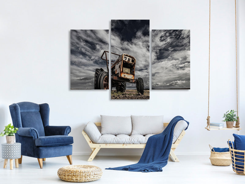 modern-3-piece-canvas-print-the-scream