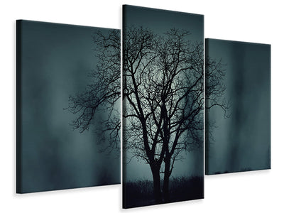 modern-3-piece-canvas-print-the-tree-in-darkness