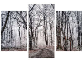 modern-3-piece-canvas-print-wintry-forest