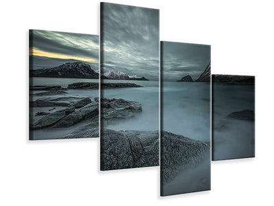 modern-4-piece-canvas-print-a-look-from-the-past-or-from-the-future
