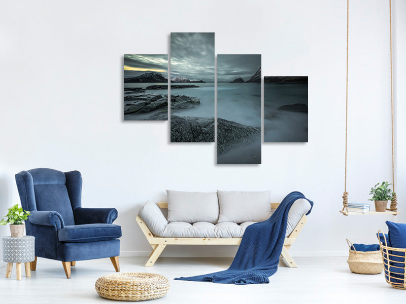modern-4-piece-canvas-print-a-look-from-the-past-or-from-the-future