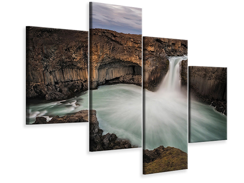 modern-4-piece-canvas-print-afterglow