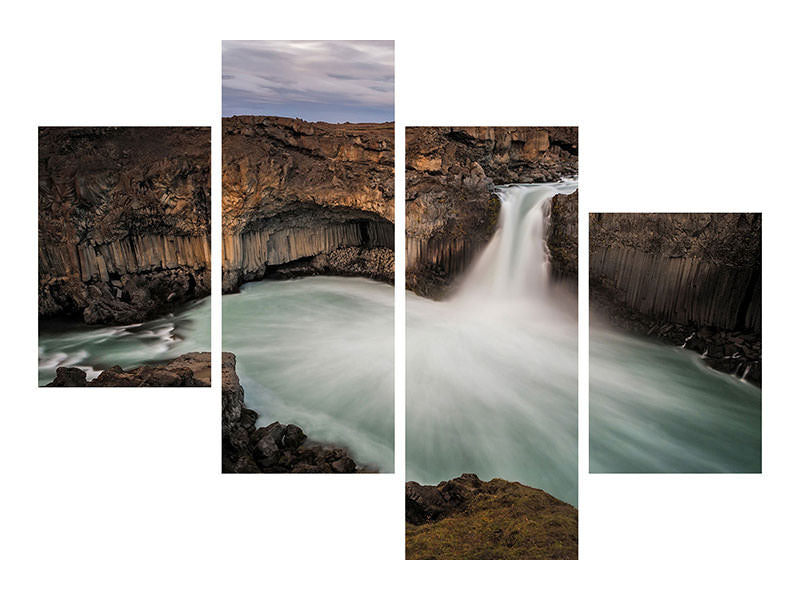 modern-4-piece-canvas-print-afterglow