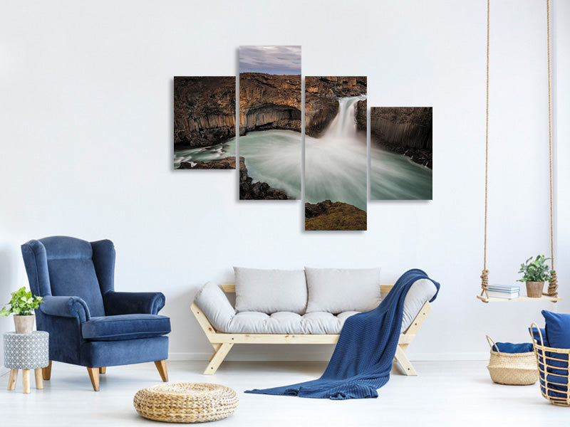 modern-4-piece-canvas-print-afterglow
