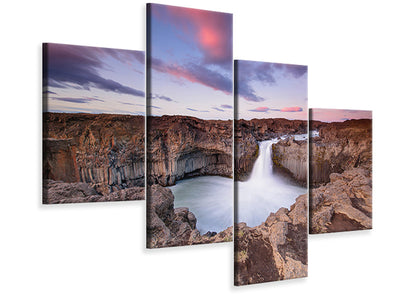 modern-4-piece-canvas-print-aldeyjarfoss