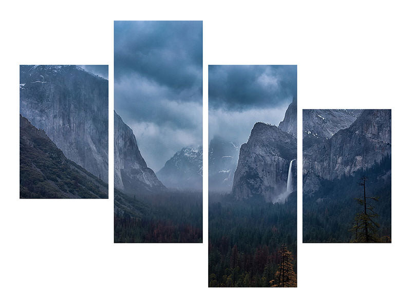 modern-4-piece-canvas-print-amidst-a-thunderstorm