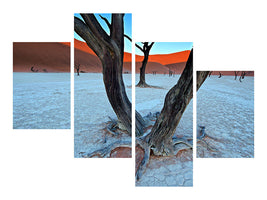 modern-4-piece-canvas-print-ancient-trees-in-the-vlei