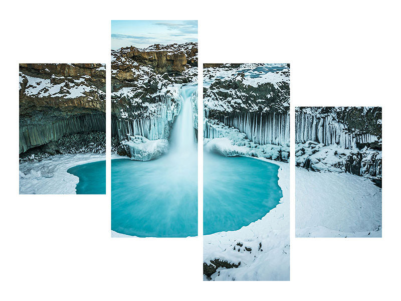 modern-4-piece-canvas-print-azure-blue-bliss