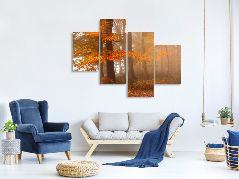modern-4-piece-canvas-print-edge-of-the-woods