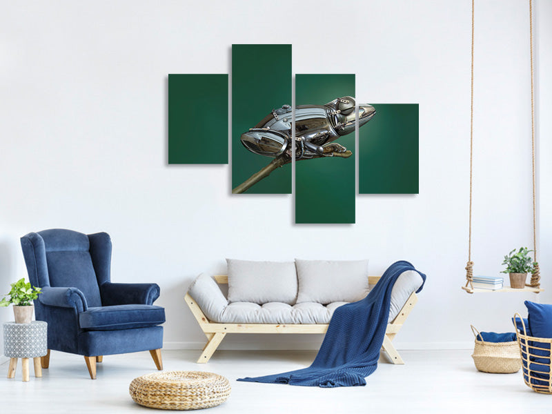 modern-4-piece-canvas-print-frog