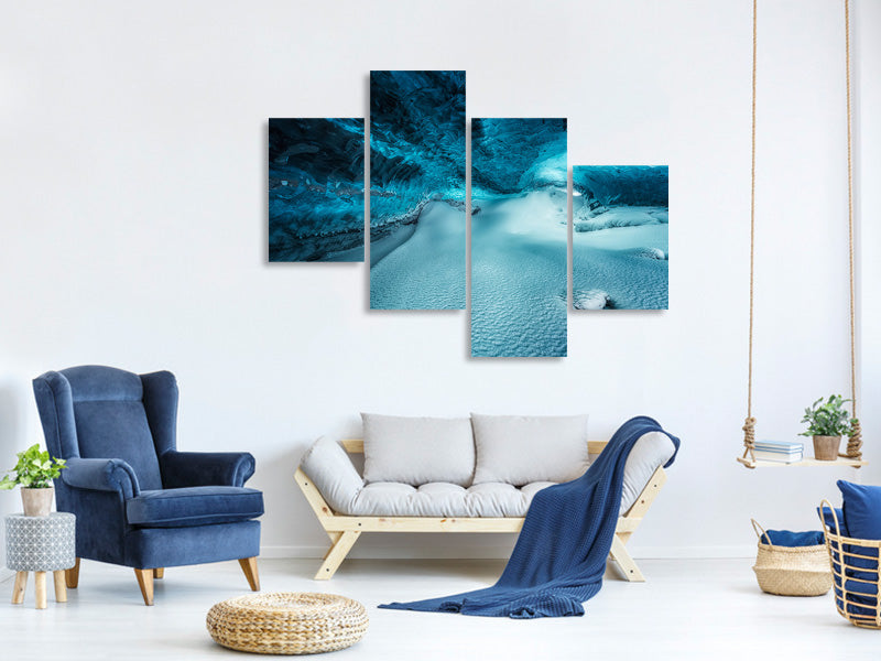 modern-4-piece-canvas-print-hidden-frozen-world