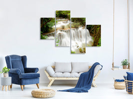 modern-4-piece-canvas-print-in-treehouse