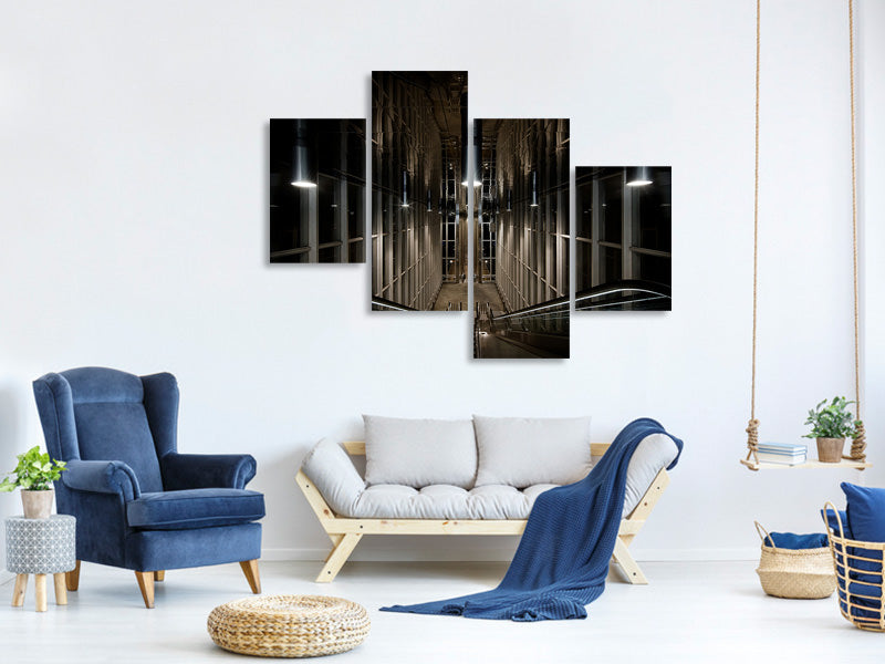 modern-4-piece-canvas-print-into-the-abyss