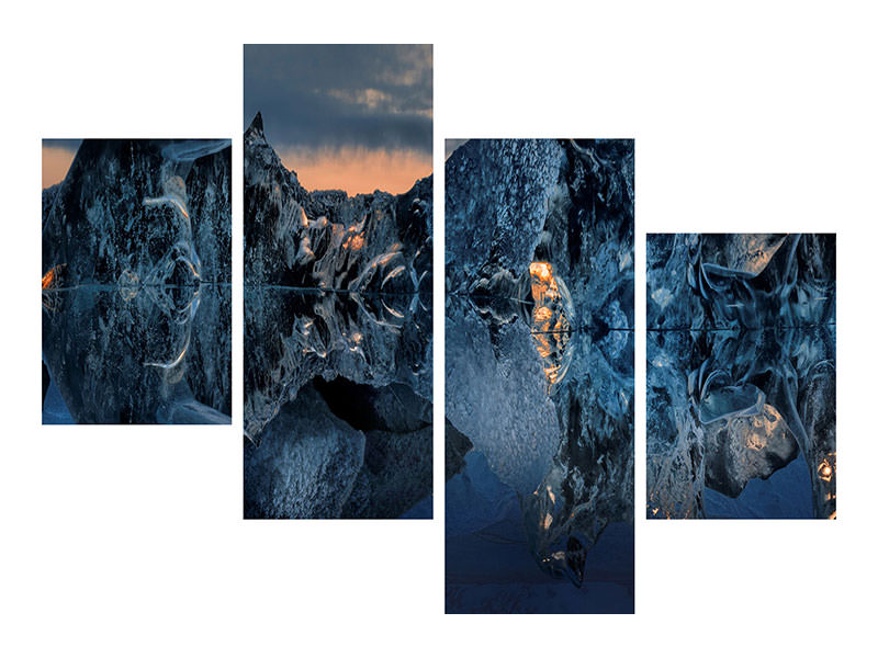 modern-4-piece-canvas-print-mirror