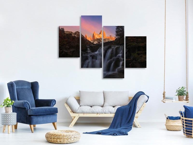 modern-4-piece-canvas-print-mountians-of-moon-and-sun