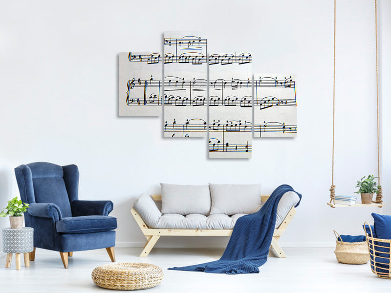 modern-4-piece-canvas-print-music-notes