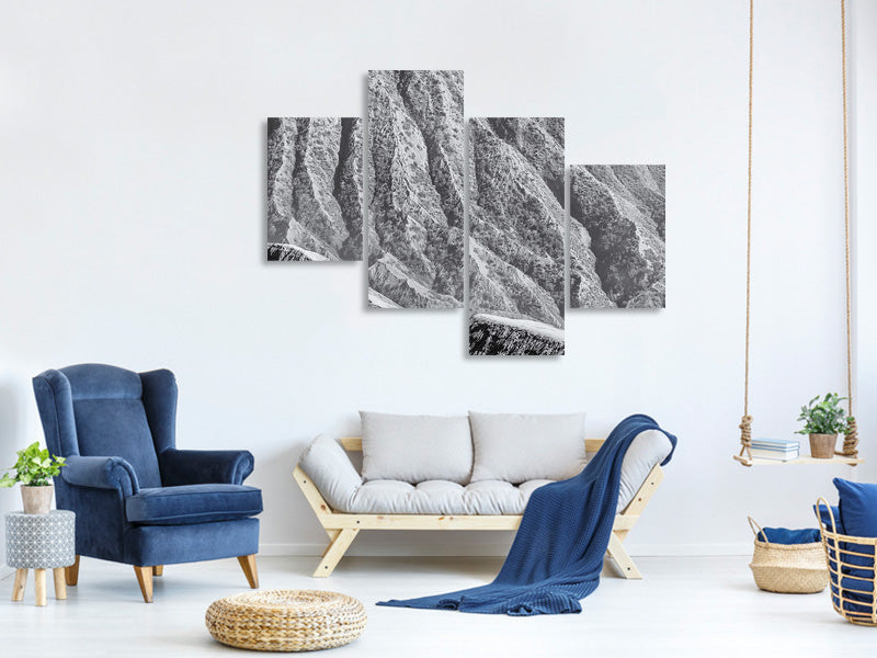 modern-4-piece-canvas-print-on-the-edge-of-bromo