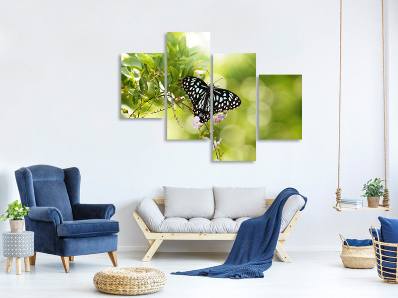 modern-4-piece-canvas-print-papilio-butterfly-xxl